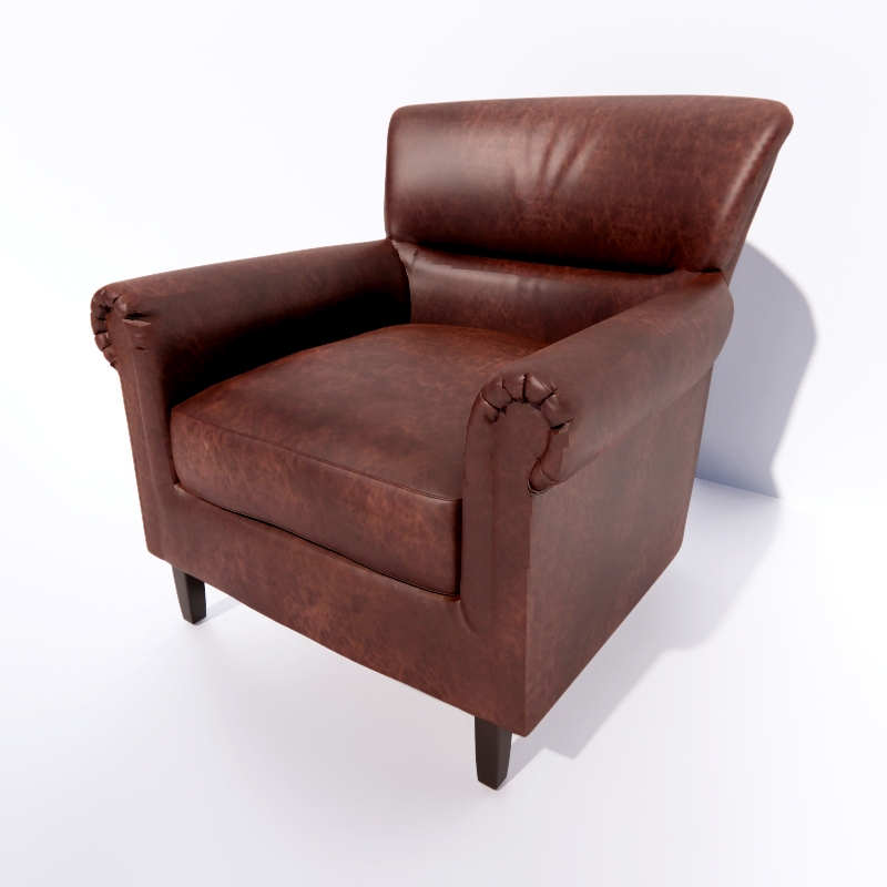 Armchair 3D model large preview
