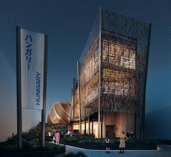 Hungarian Pavilion, Expo 2025, Osaka, Japan