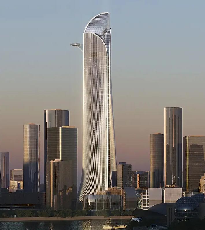North Bund tower (Lot 91) by KPF, Shanghai, China