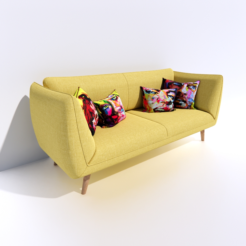 3D Sofa preview