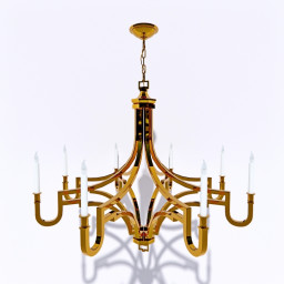 3D Chandelier preview