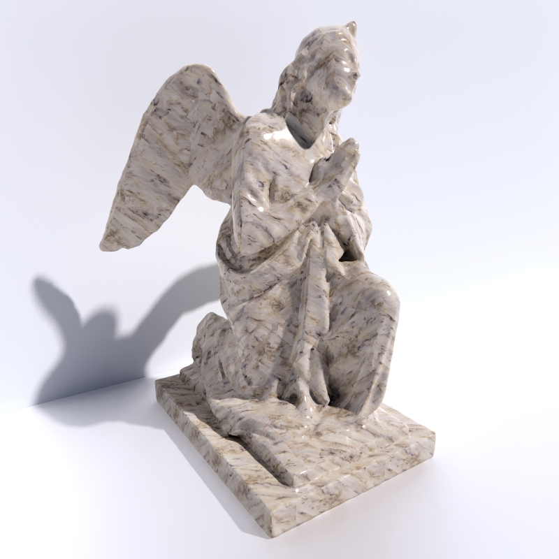 3D Statue preview