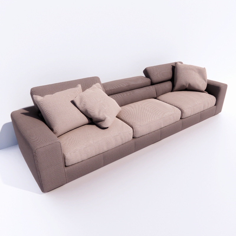 Sofa 3D model large preview