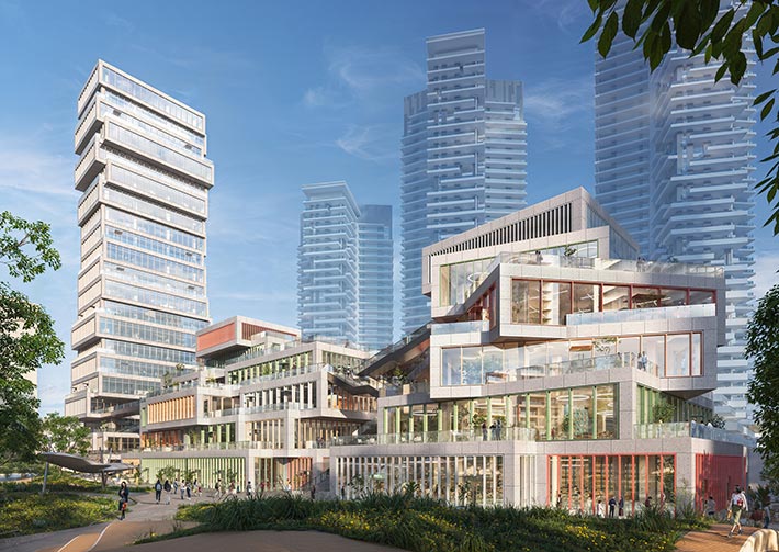 LuLa Light shopping mall by MVRDV, Chengdu, China