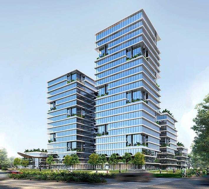Alibaba Xixi Phase VI by gmp, Hangzhou, China