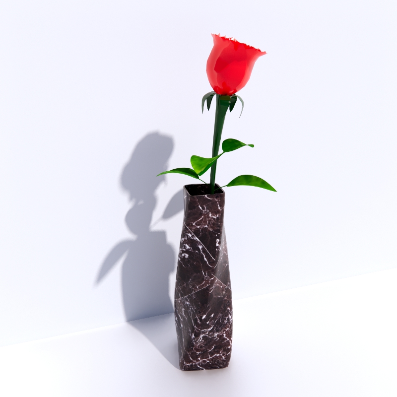 Flower 3D model large preview