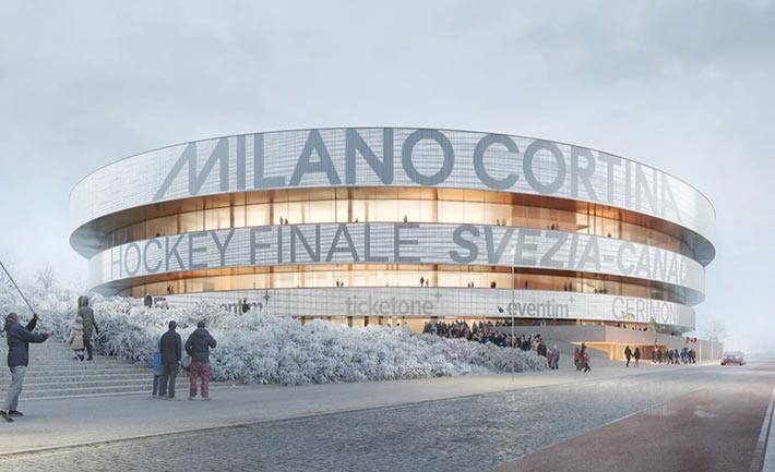 Arena Santa Giulia stadium, Milan, Italy