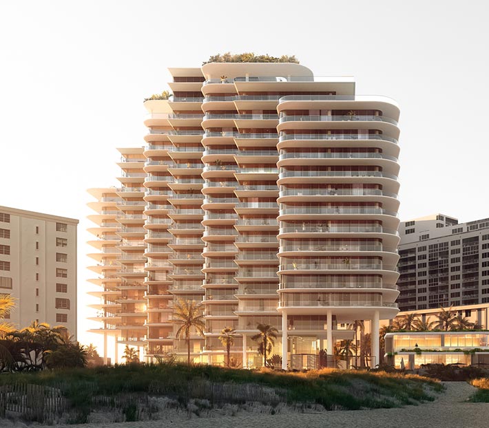 Perigon residential tower, Miami Beach, FL, USA