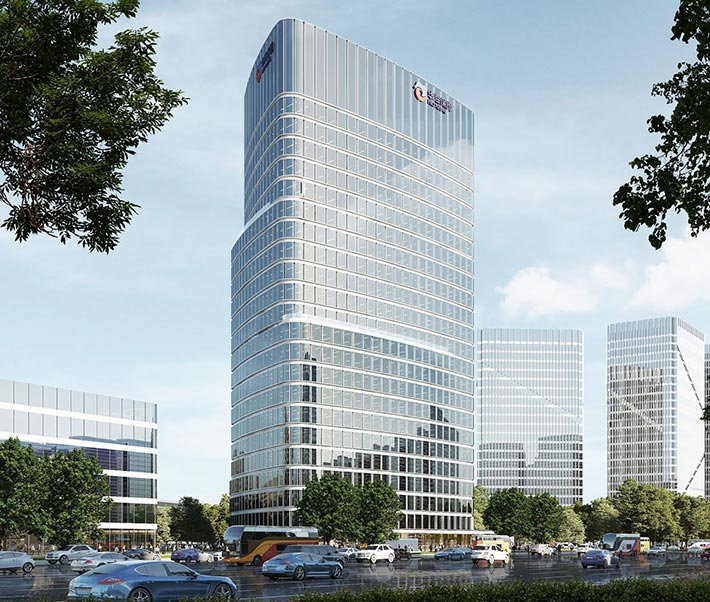 Huahai Insurance Headquarters, Yantai, China