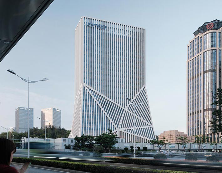 JOMOO Headquarters by OMA, Xiamen, China