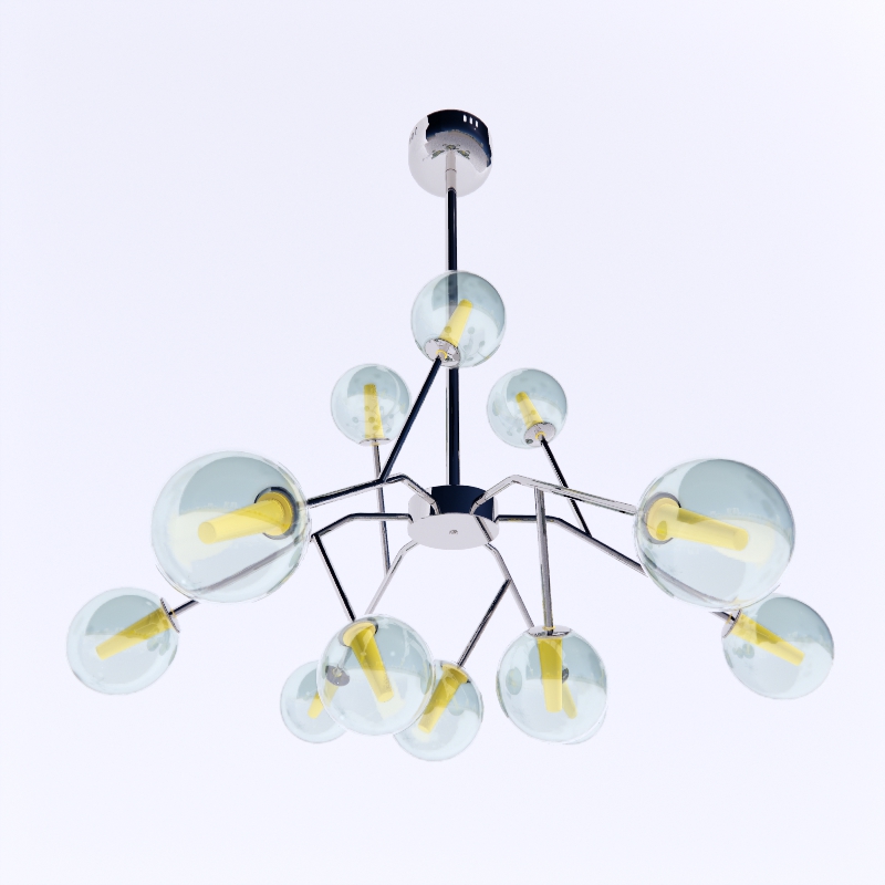 3D Chandelier preview