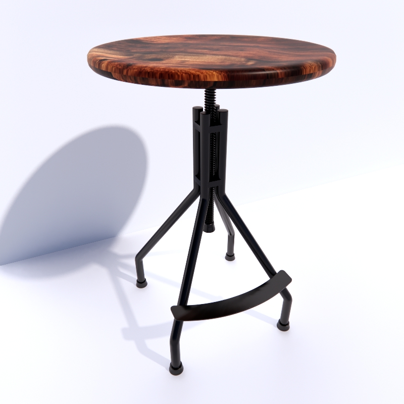 3D Bar chair preview