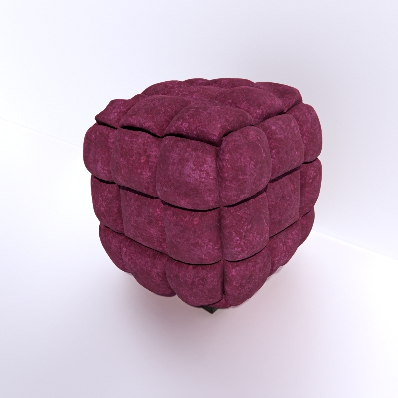 3D Pouf preview