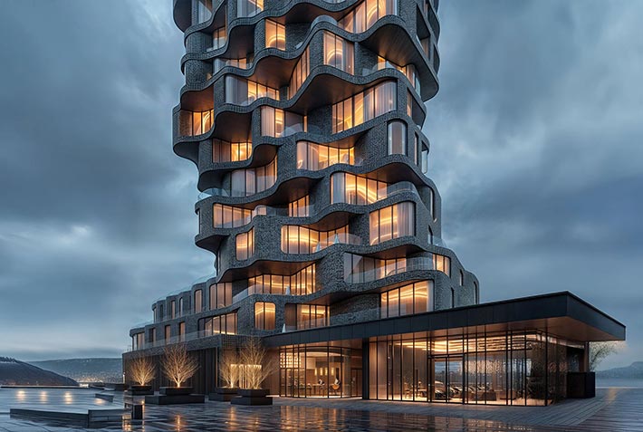 Vellum Wave hotel, Oslo, Norway