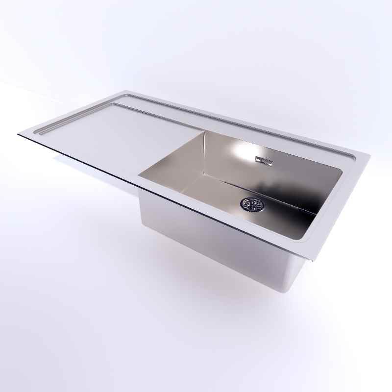 Sink 3D model large preview