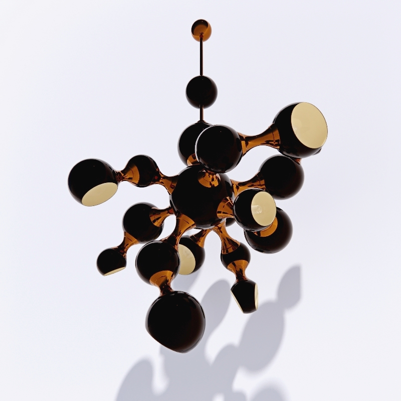 3D Chandelier preview