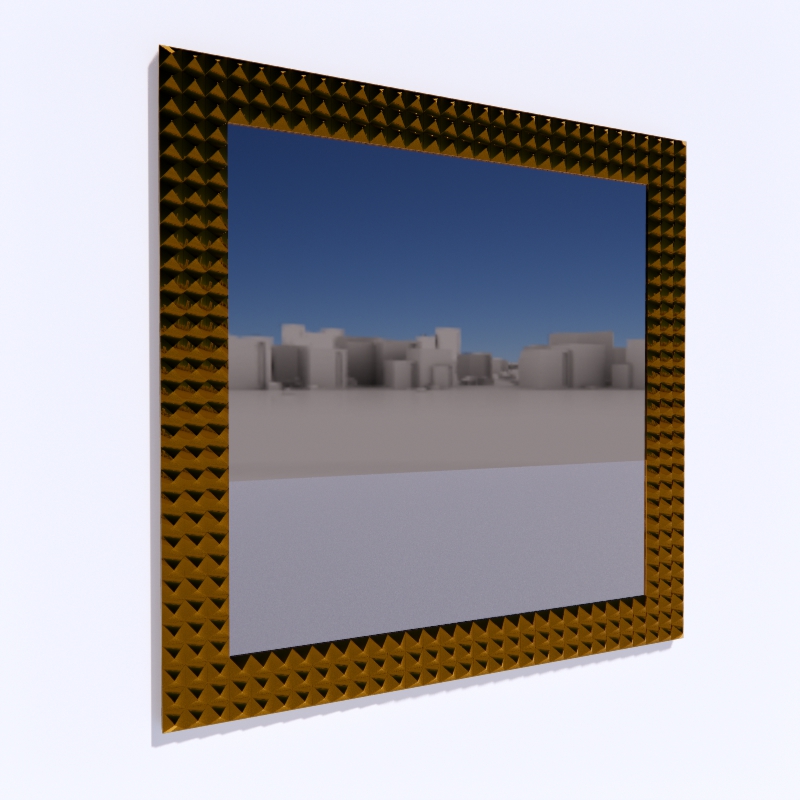 3D Mirror preview