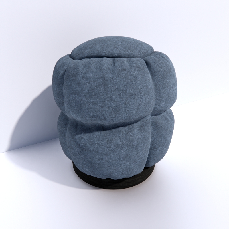 3D Pouf preview