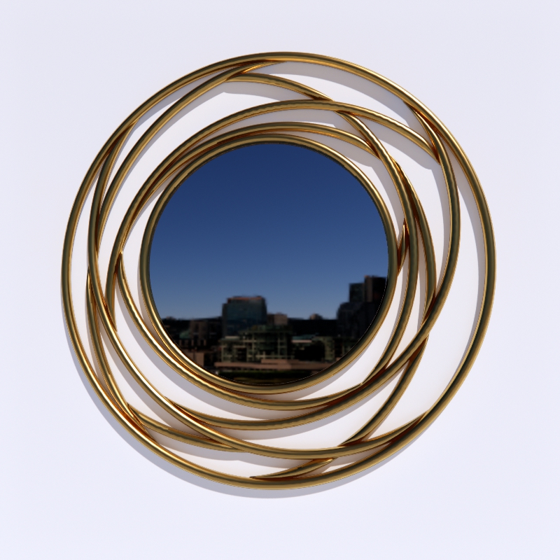Mirror 3D model large preview