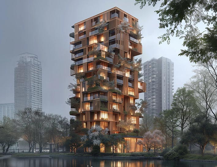 Spree Timber Haus, Berlin, Germany