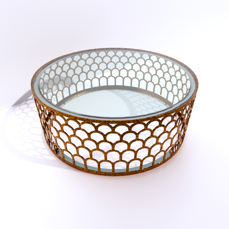 3D Coffee table preview