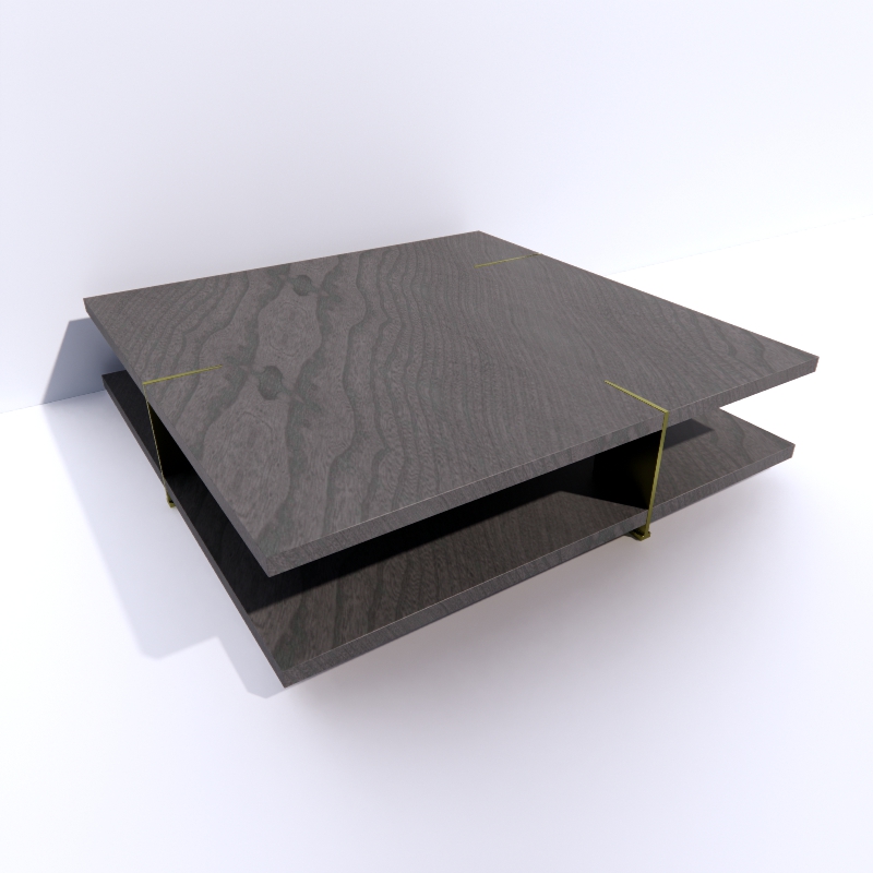 coffee table poliform bristol factory 3D Model #4654e3e7