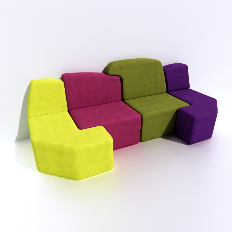 3D Sofa preview