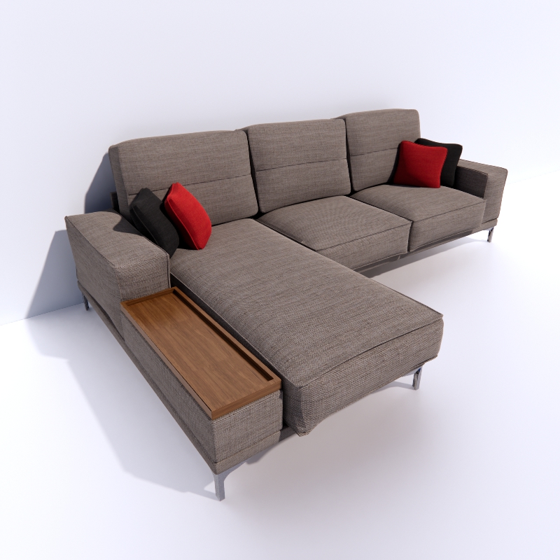 Sofa 3D model large preview