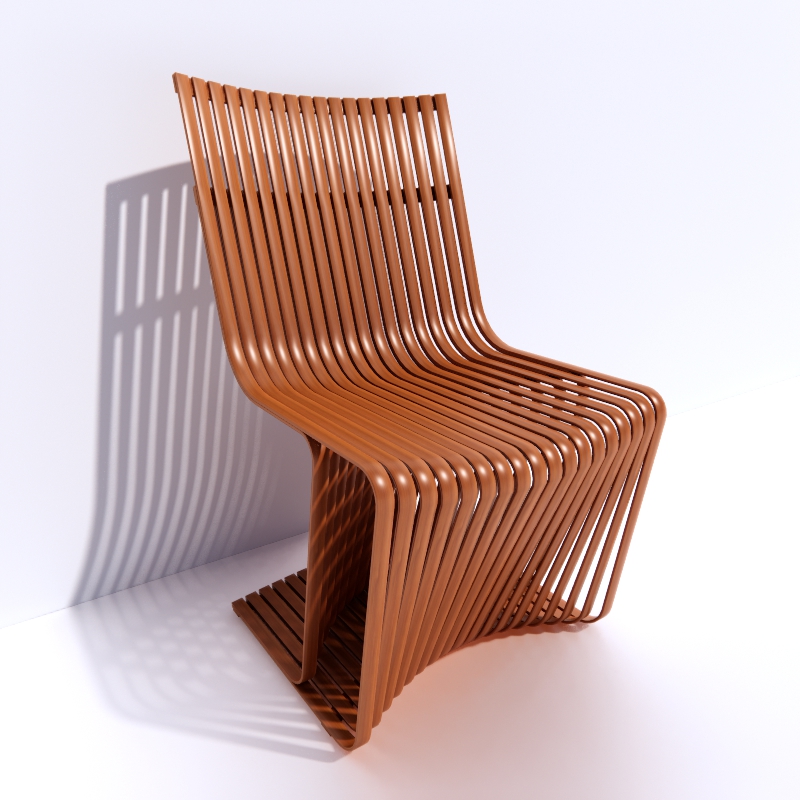 Chair 3D model large preview