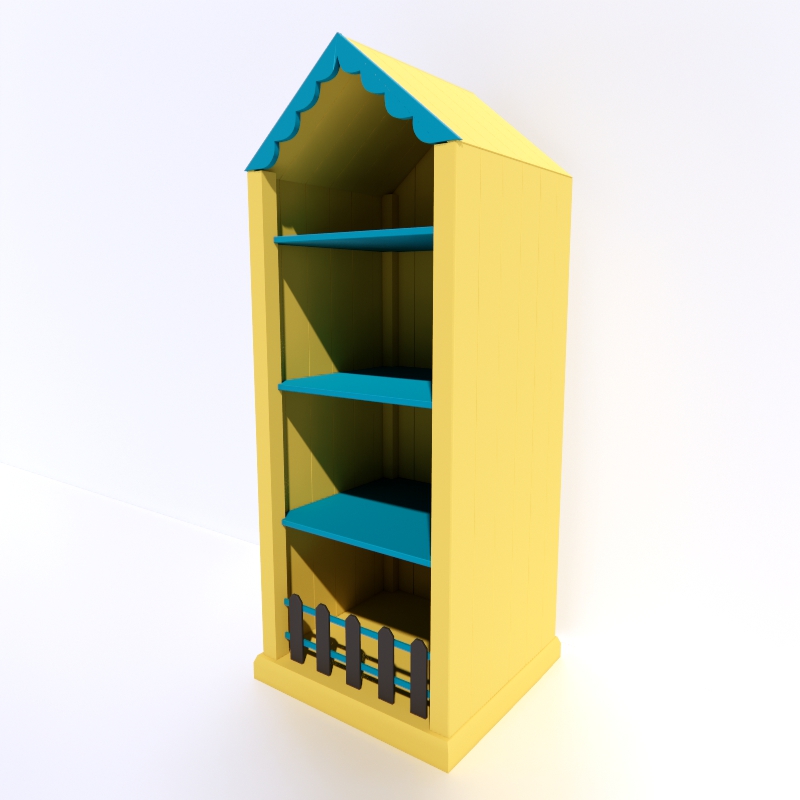 Shelving 3D model large preview