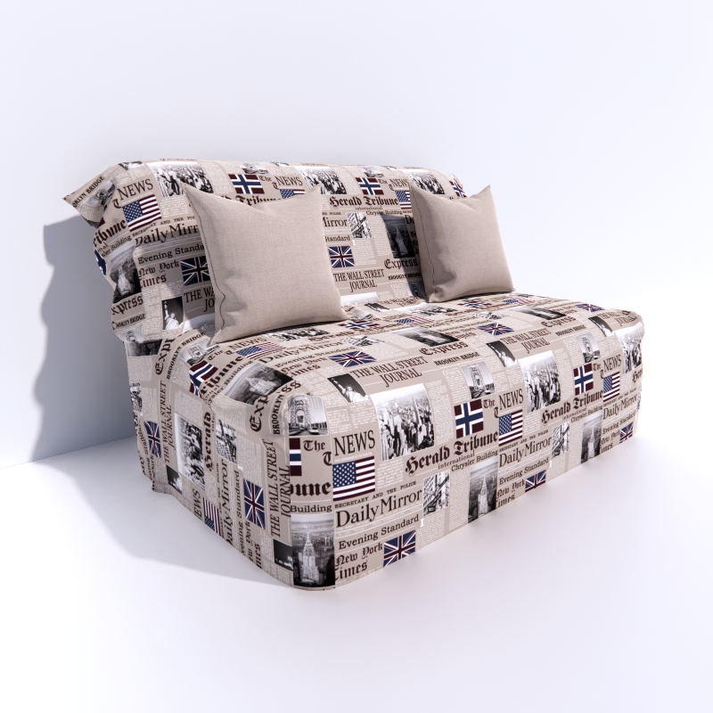 Sofa 3D model large preview