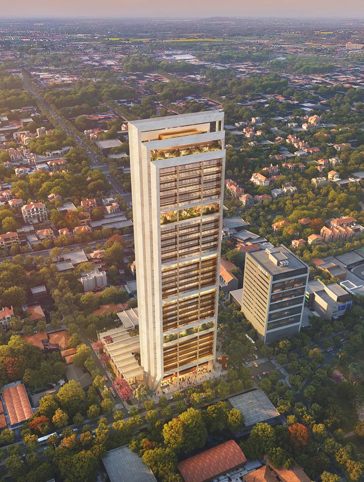 Sudameris Bank HQ by Foster + Partners, Asunción, Paraguay