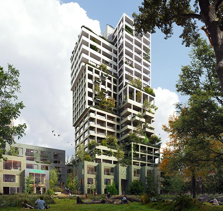 Nachteiland by MVRDV, Amsterdam, Netherlands