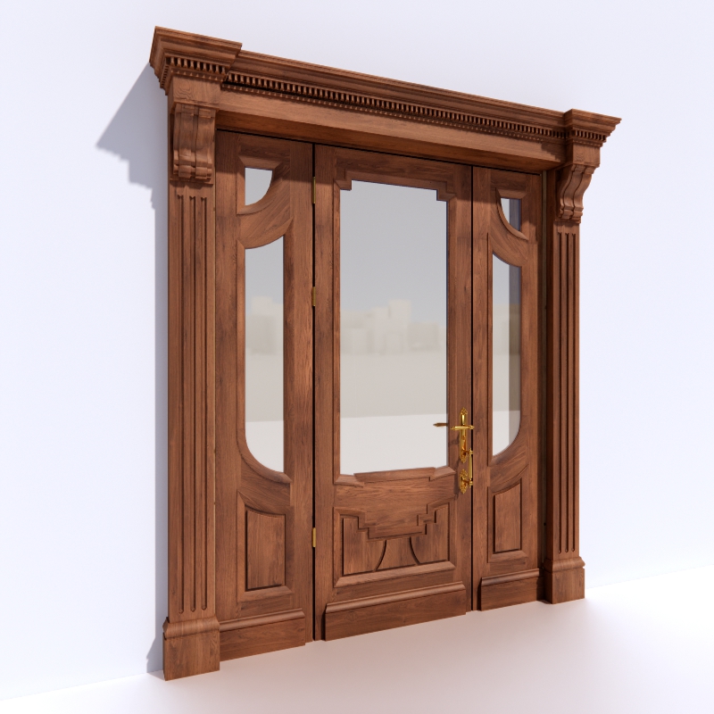 3D Door preview