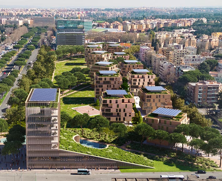 New Ecodistrict Bertalia-Lazzaretto, Bologna, Italy