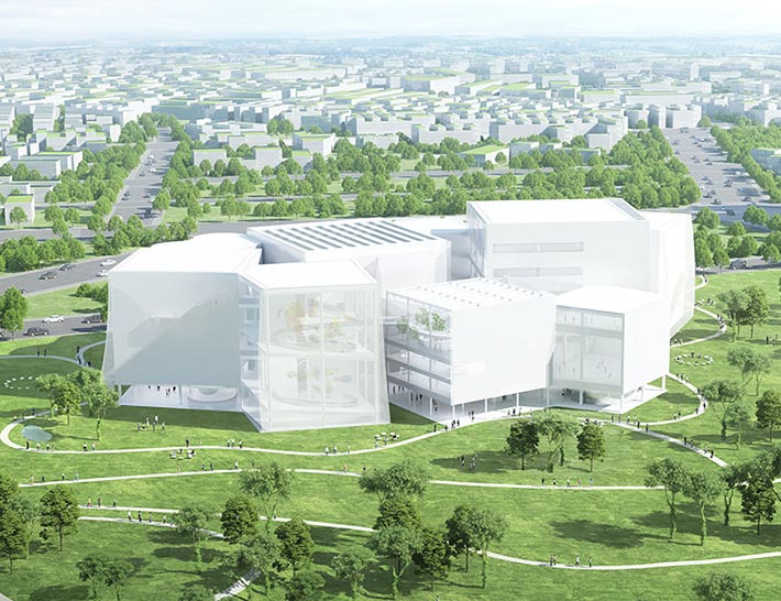 Taichung Green Museumbrary by SANAA, Taiwan