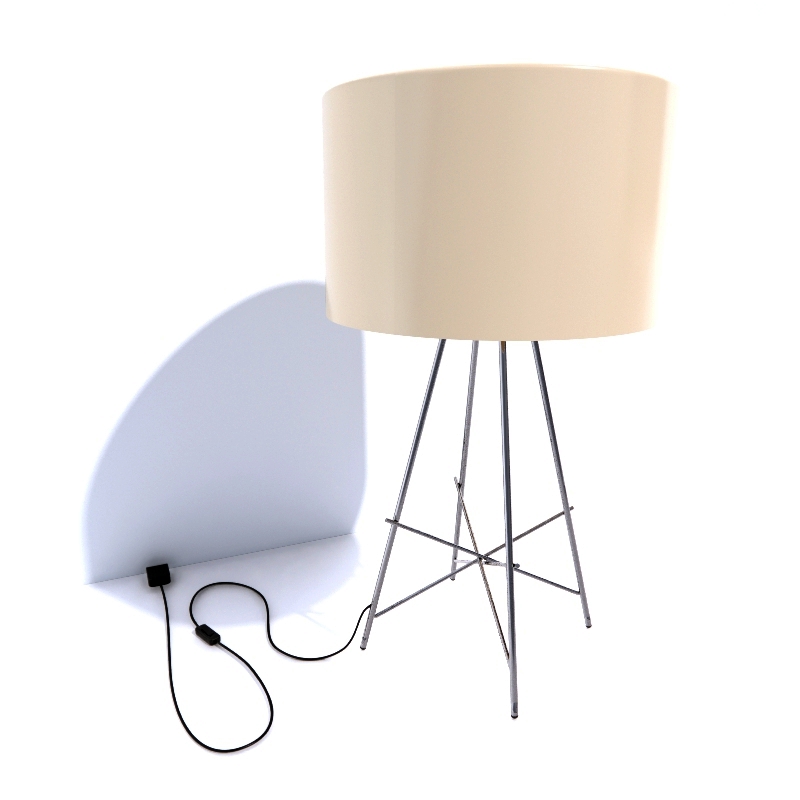 3D Floor lamp preview