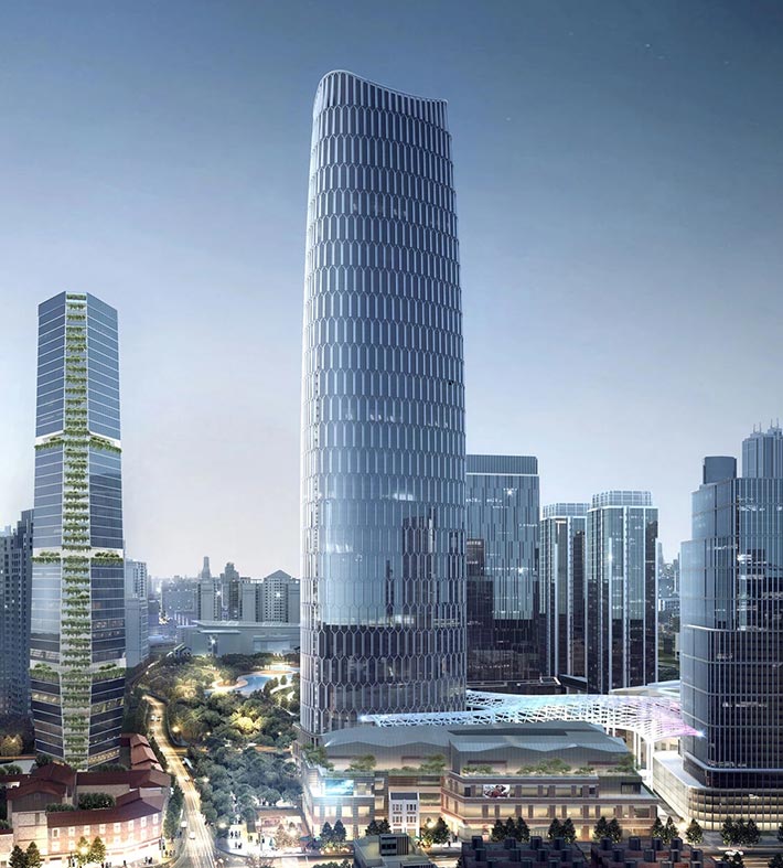 Taipingqiao Block 122 by line+, Shanghai, China