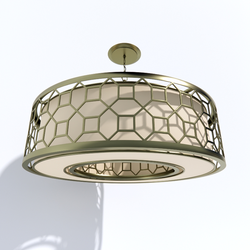 3D Chandelier preview