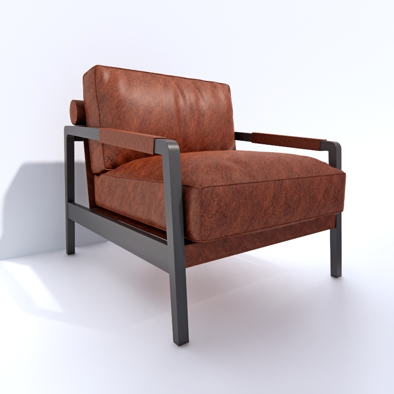 Armchair 3D model large preview
