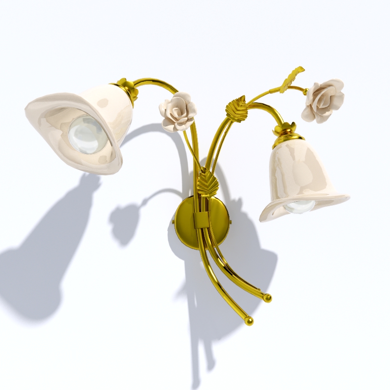 Sconce 3D model large preview