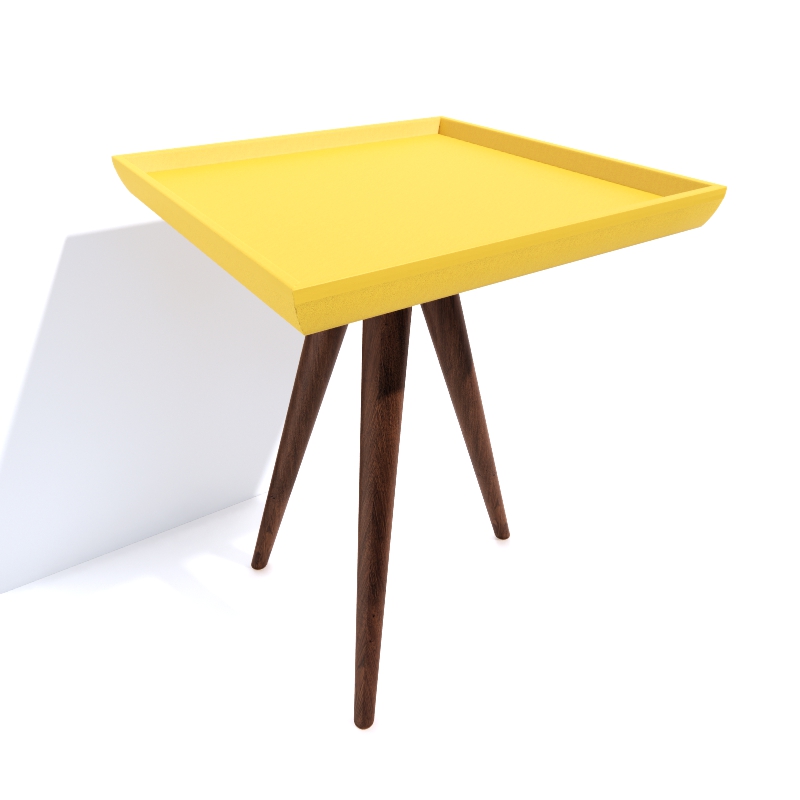 Table 3D model large preview