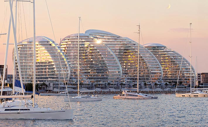 Oystra mixed-use development, Al Marjan, UAE