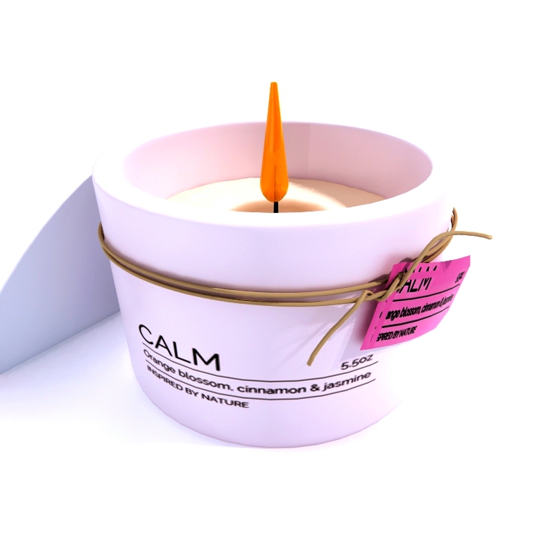 Candle 3D model large preview