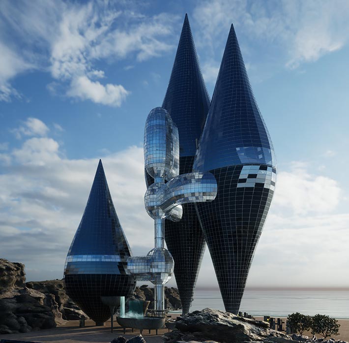 Moonsail House, Antiparos, Greece