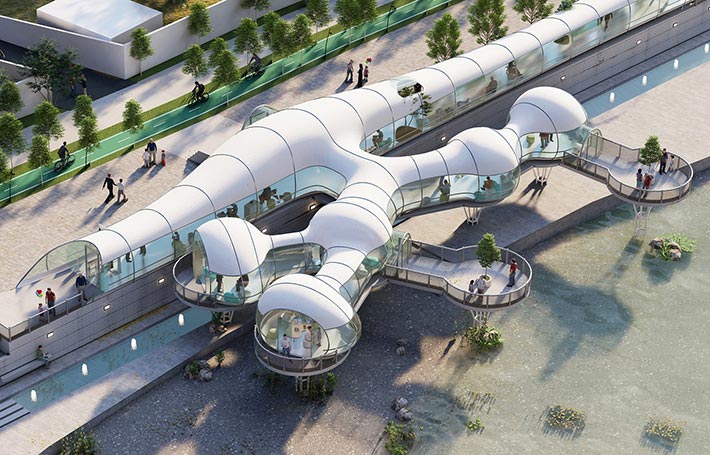 Blue Health Station, Mashhad, Iran