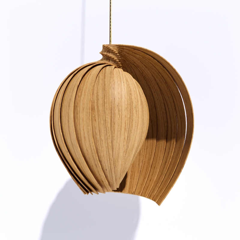 Chandelier 3D model large preview