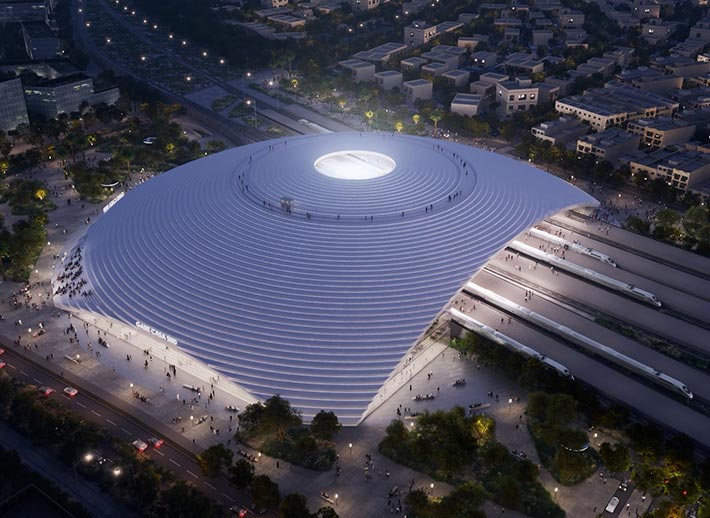 New Casa Sud Train Station, Casablanca, Morocco