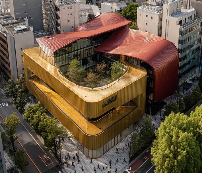 Red Horizon university building, Paris, France