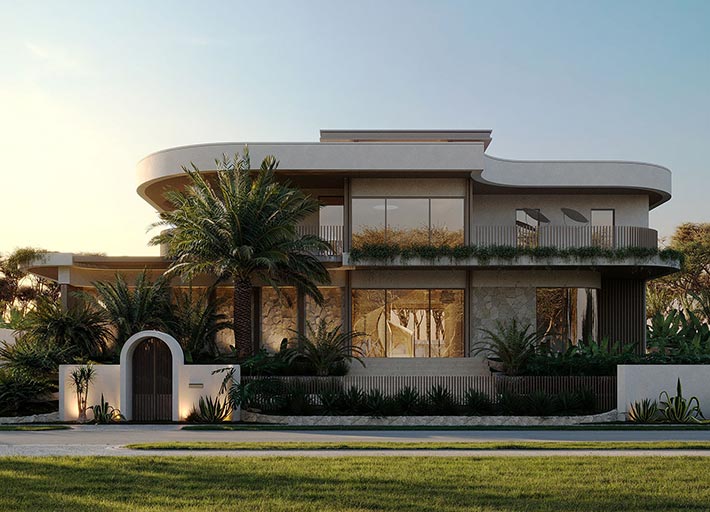 Coastal Villa by Diachok Architects, Australia